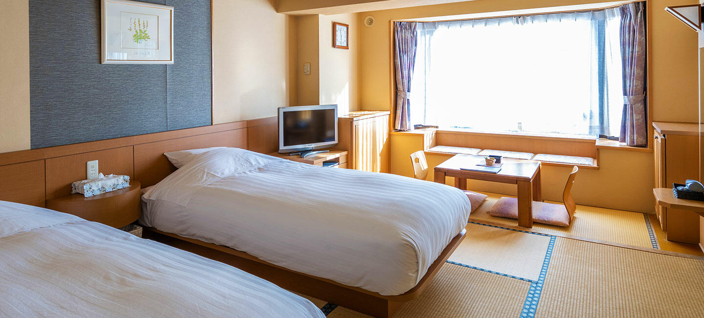 日式雙床客房 - 街景房 -